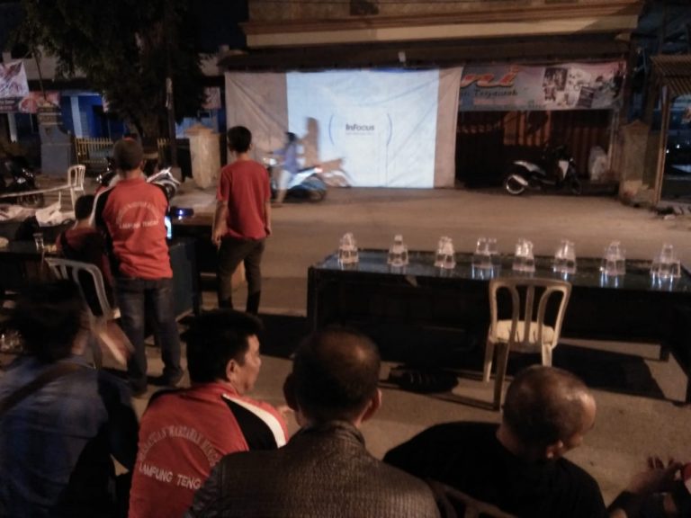 MOMENTUM G30S PKI,PERWAMI LAMPUNG TENGAH GELAR FILM NONTON BARENG.