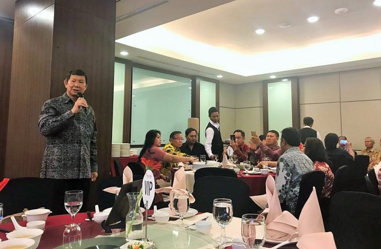 Dihadapan Pendeta di Surabaya, Hashim Sebut Prabowo Setia Bela Pancasila dan UUD 1945