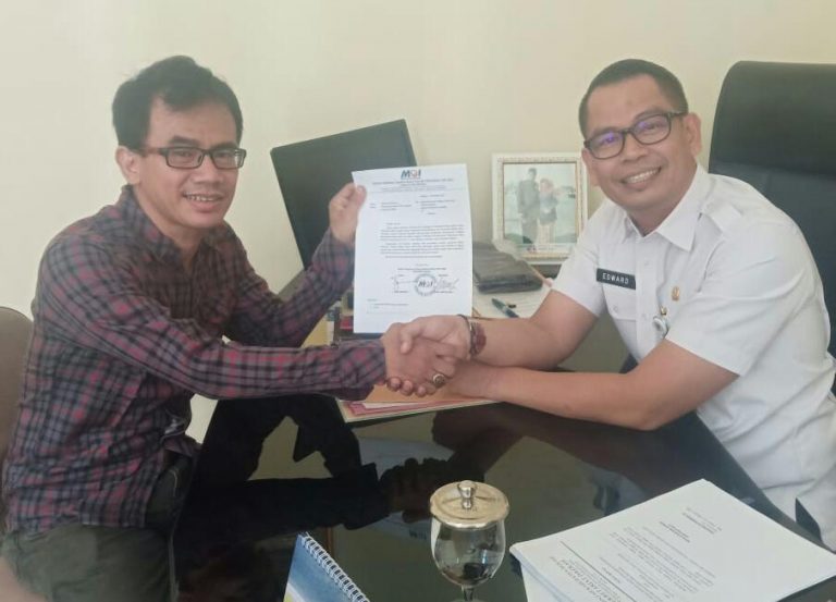 Pererat Kerjasama Media, MOI Kabupaten Bekasi Kunjungi Humas Pemkab