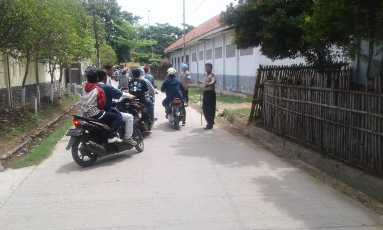 Kapolsek Kedung Waringin dan Anggotanya Kawal Ketat Anak-Anak Piking 1