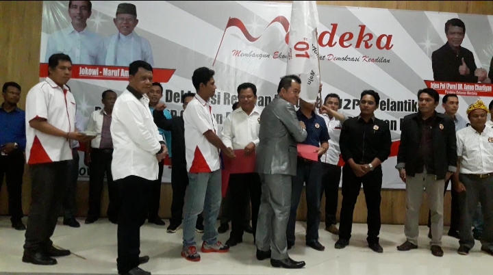 Relawan Merdeka Menggelar Deklarasi & Melantik Di Setiap Pimpinan Daerah