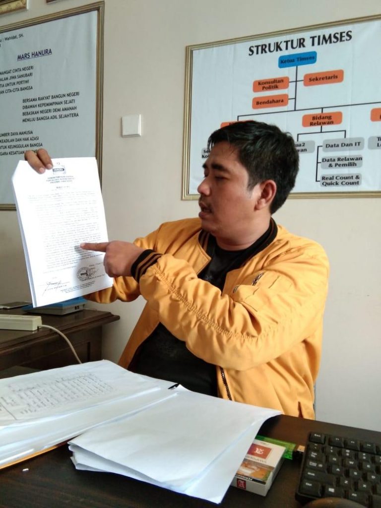 Partai Hanura Kab Bekasi Di Pecah Belah Oleh Oknum PLT