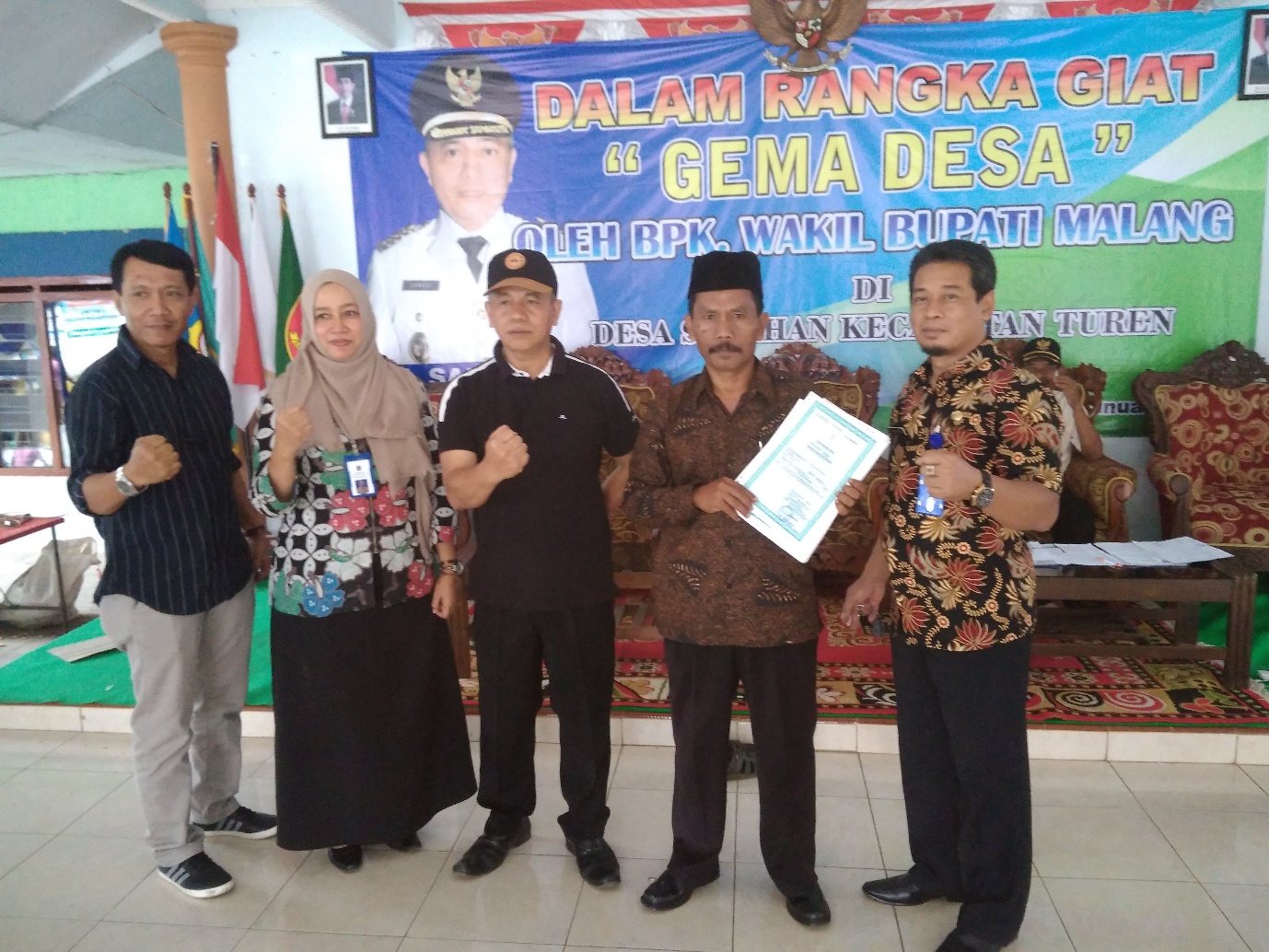 Sukses, Pelaksanaan Kegegiatan Gema Desa Kab. Malang Banyak Menyerap Aspirasi Masyarakat