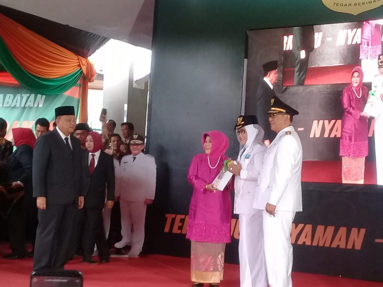 terima jabatan (SERTIJAB) Bupati Terpilih Periode 2018-2023