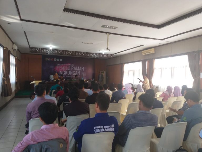 Diskusi Publik PINTU Aceh dan ZWA Pemilu Ramah Lingkungan