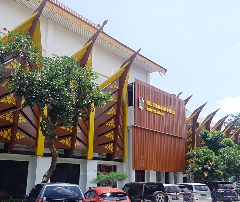 Rehab Gedung Kantor Walikota Pekanbaru Tersorot
