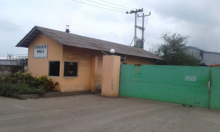 Warga Pacing Desa Waringin Jaya Keluhkan Asap, Pt Wbls Wan Bao Long Steel