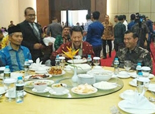 Makan Makan Pisah-Sambut Walikota Pekanbaru Rp1M