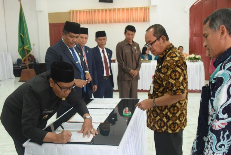 DPRD Rekomendasikan LKPJ Bupati Humbahas 2018