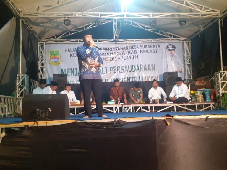Halal Bihalal Desa Sukaraya Di Hadiri Ribuan Jamaah