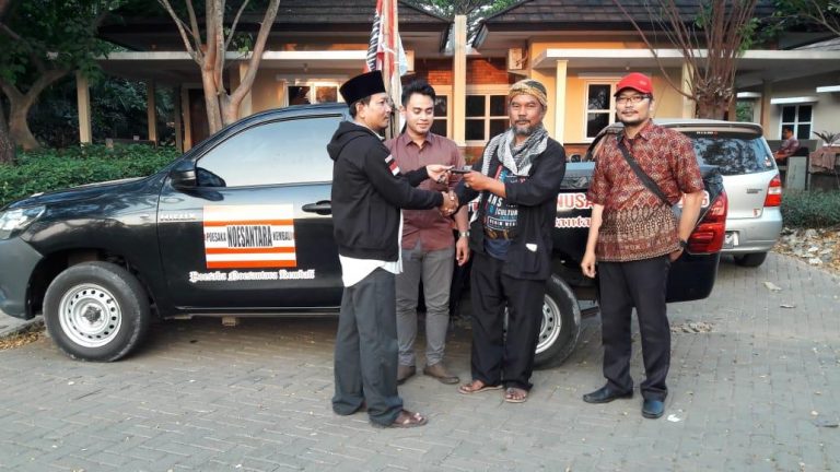 Kedaton Kulon Jawa Barat, Dapat Kendaraan Operasional Dari Dewan Pimpinan Noesantara Agung