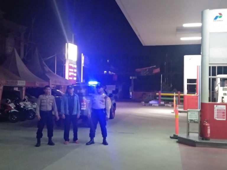 Polsek Cikarang Barat Patroli Ke Sentral Ekonomi, Cegah Aksi Kejahatan