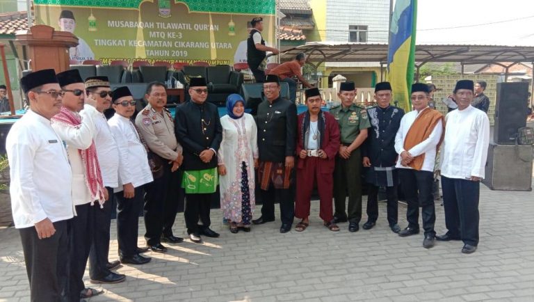 Polsek Cikarang Utara Hadiri Pembukaan MTQ Ke 3 Kec Cikarang Utara