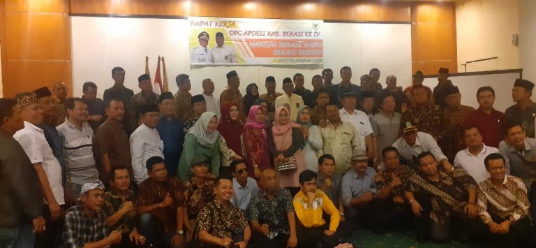 Raker APDESI 2019 Ke IV Menuju Bekasi Baru, Bekasi Bersih