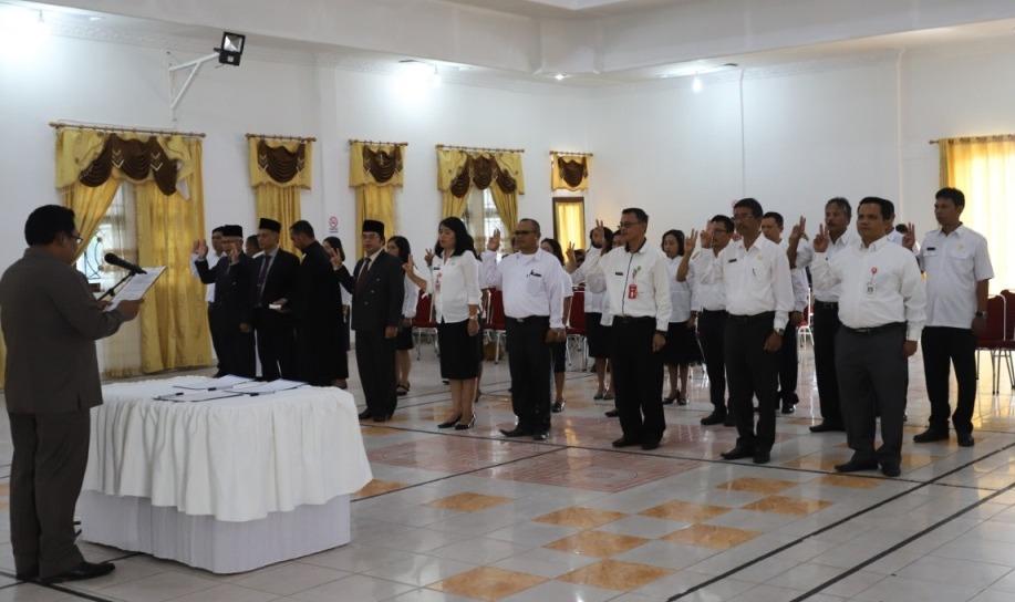 Bupati Kukuhkan dan Lantik Pejabat
