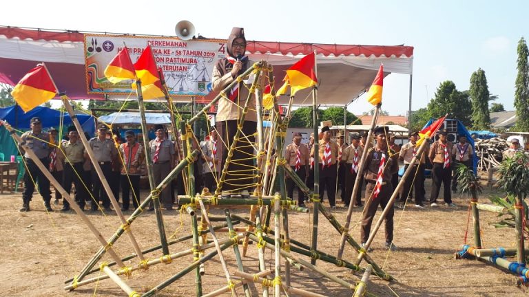 Memperingati HUT RI ke - 74 dan HUT PRAMUKA Ke -58