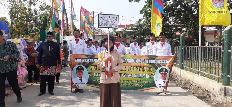 Camat Suharja Optimis Kafilahnya Dapat Juara Di MTQ Tingkat Kab Bekasi