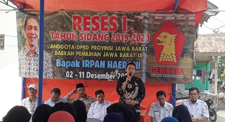 Anggota DPRD Provinsi Jawa Barat Irpan Haeroni, Reses di Wilayah Desa Suka Karsa