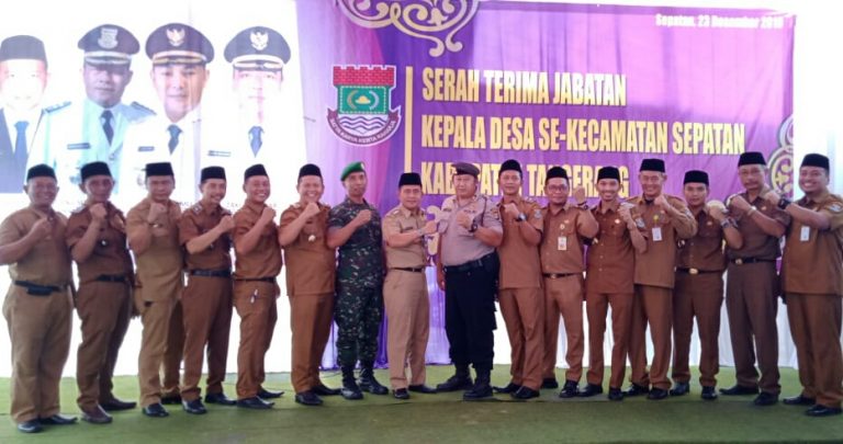 Dadang Sudrajat Pimpin Acara Sertijab Kepala Desa