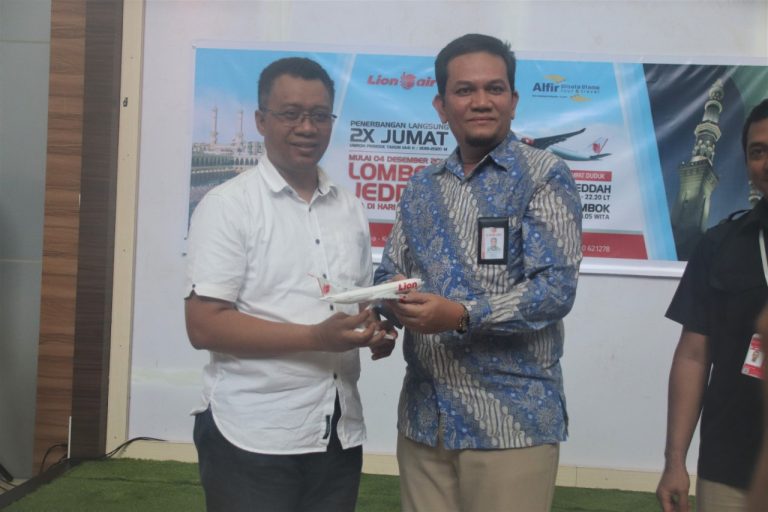 Direct Fight Lombok- Jeddah Resmi Beroperasi