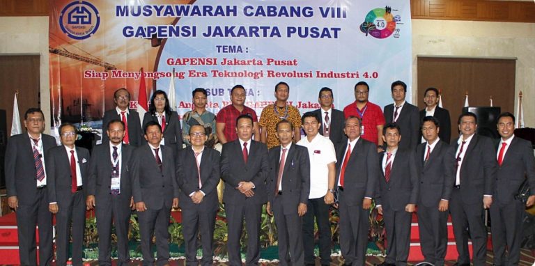 Ini Struktur Pengurus Baru BPC Gapensi Jakarta Pusat Periode 2019-2024