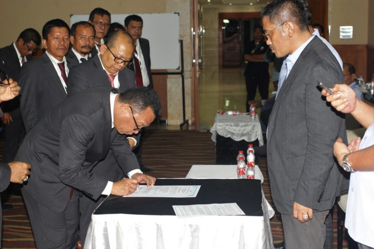 Pangoloi-Nikson Kembali Pimpin BPC Gapensi Jakarta Pusat Untuk Periode Ke 2