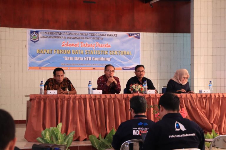 NTB Satu Data, Data Sektoral yang Tervalidasi