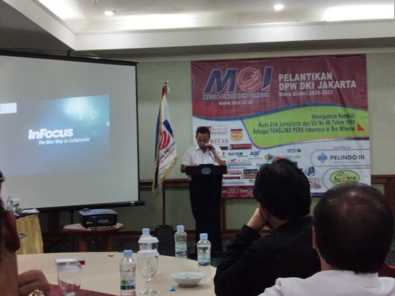 DPW MOI DKI Ajak Jajaran Pers Kembali ke Khittah Kode Etik Jurnalistik