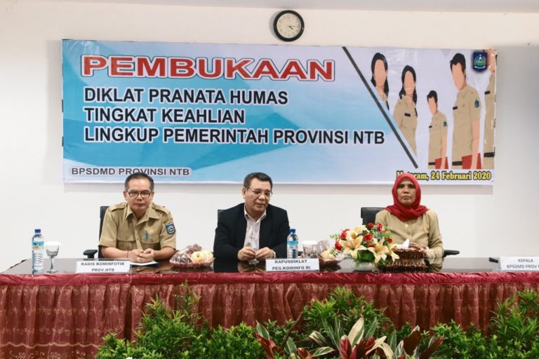 NTB Gemilang Diujung Pena Pranata Humas