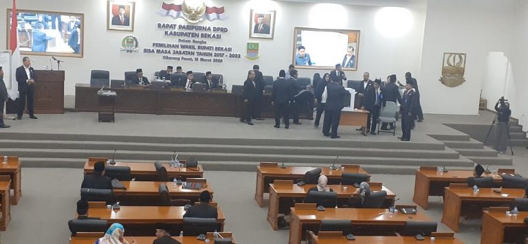 H.Marjuki Mendapat 40 Suara Dalam Proses Pemilihan Wabup Bekasi 1