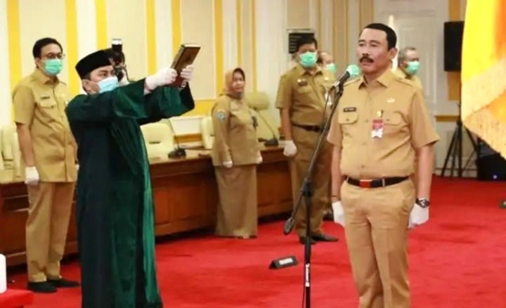 Mendagri Tito Lantik Hadi Prabowo