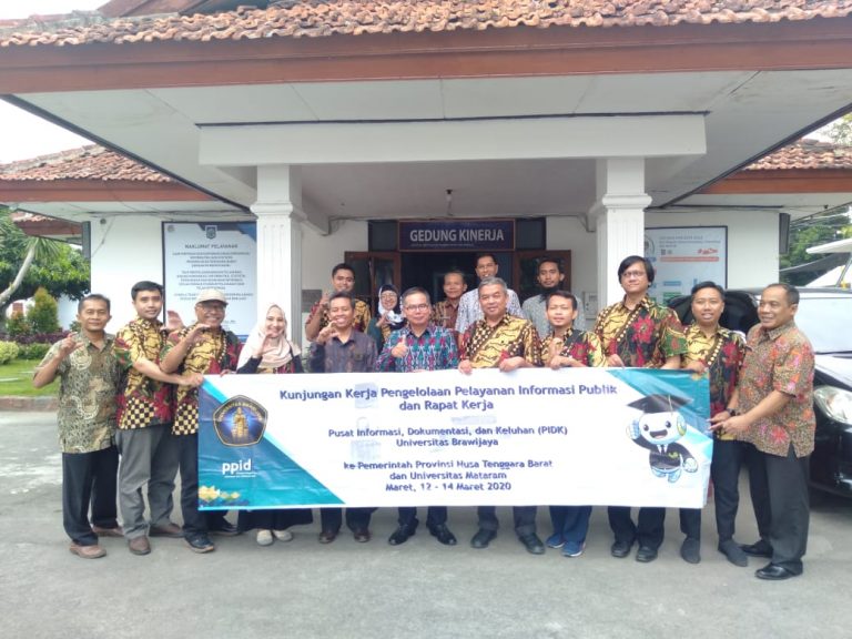 Sambut Kunjungan PIDK Universitas Brawijaya, PPID NTB Ungkap Komitmen KIP