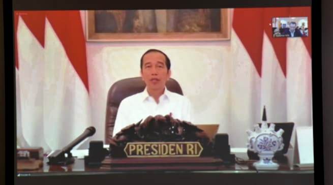 Gubernur NTB Terima Arahan Presiden Melalui Telekonferensi