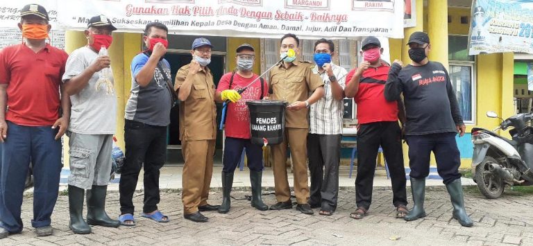 Pemerintahan Desa Karang Rahayu Cegah Pandemi Perangi Covid-19 1