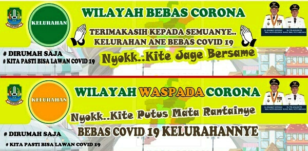 Banner Imbauan Dari Pemkot Bekasi