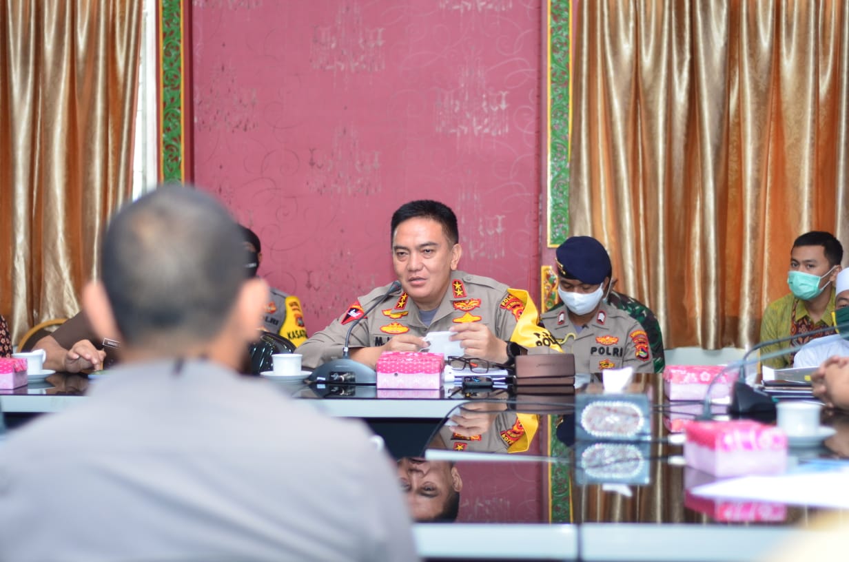 Hadapi Covid-19, Gunungsari, Narmada, dan Lingsar Akan di Bawah Hukum Polres Lombok Barat 1