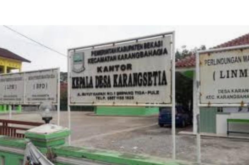 Kades Karang Setia Klarifikasi Kaitan Pemberitaan BLT Dana Desa