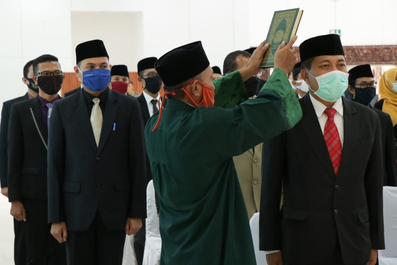 Lantik 105 Pejabat..