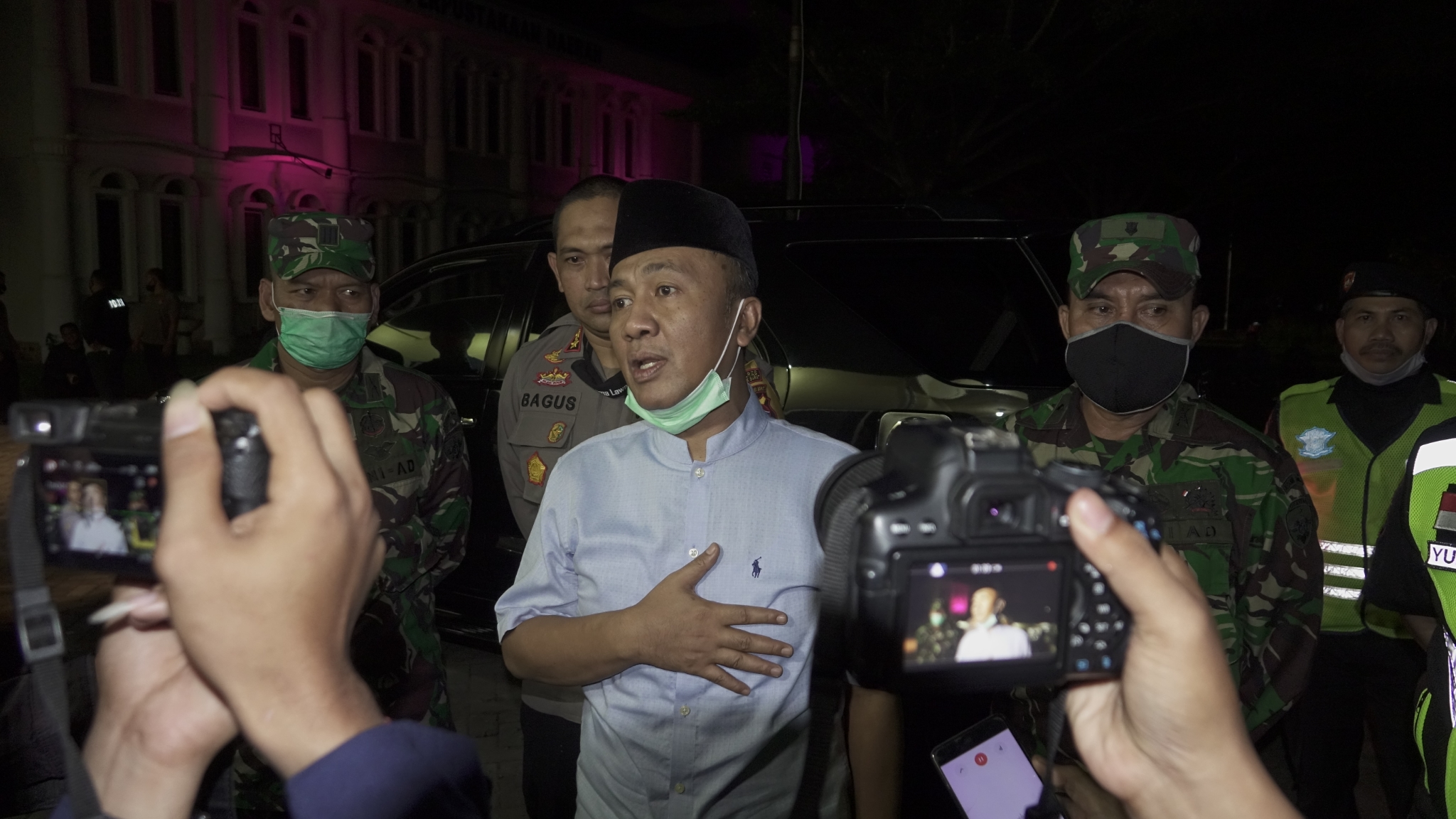 Lombok Barat Gelar Pasukan Berskala Besar