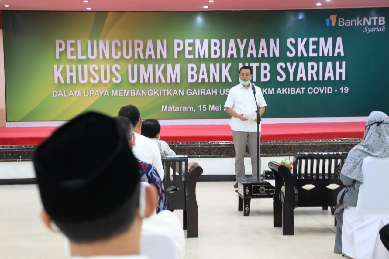 Pemprov NTB Launching Program Pembiayaan Khusus UMKM Bank NTB Syariah