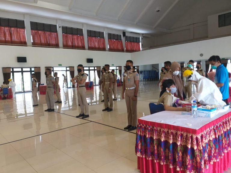 Strategi IPDN NTB Cegah Penyebaran Covid - 19 di Kampus Civitas Akademika Praya Lombok Tengah