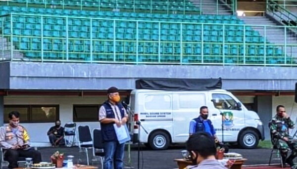 Wali Kota Bekasi Rahmat Effendi dan Wakil Wali Kota Bekasi Tri Adhianto