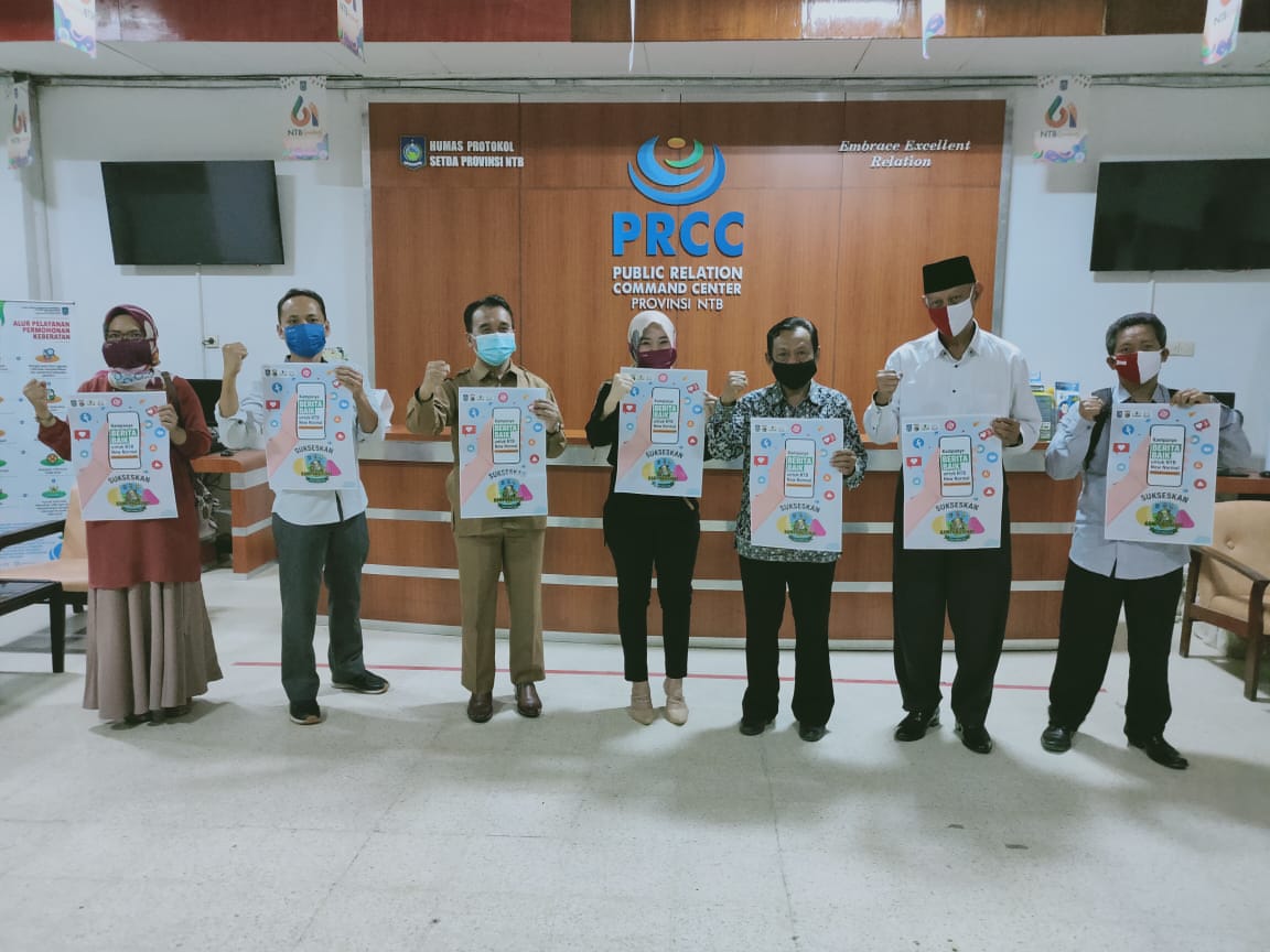 Bersama Komisioner KI & KPID Kampanye Berita Baik Menuju Tatanan Baru