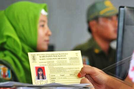 Dinas Ketenagakerjaan Kota Bekasi Mencatat Ada Sekira 1.000 Pembuat Kartu Kuning