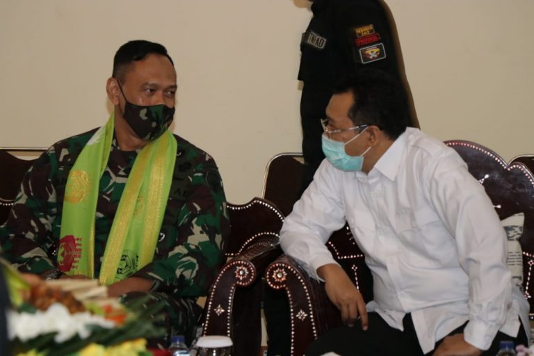 Gubernur NTB, Ketua TP-PKK NTB Beserta Wagub NTB Sambut Danrem 162
