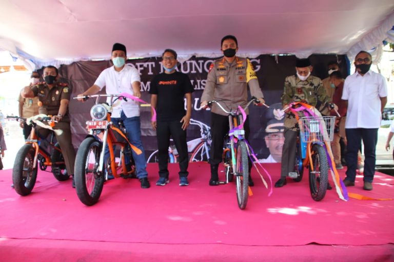 Gubernur NTB Launching Motor Listrik Buatan Sumbawa Industri Kecil Menengah (IKM)