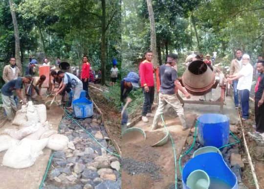 Kades Membangun Untuk Memudahkan Aktipitas Warga Ds Cisarua