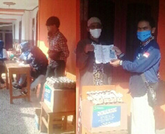 Karang Taruna Kec. Nanggung Membantu Pemerintah Distribusikan Bantuan provinsi