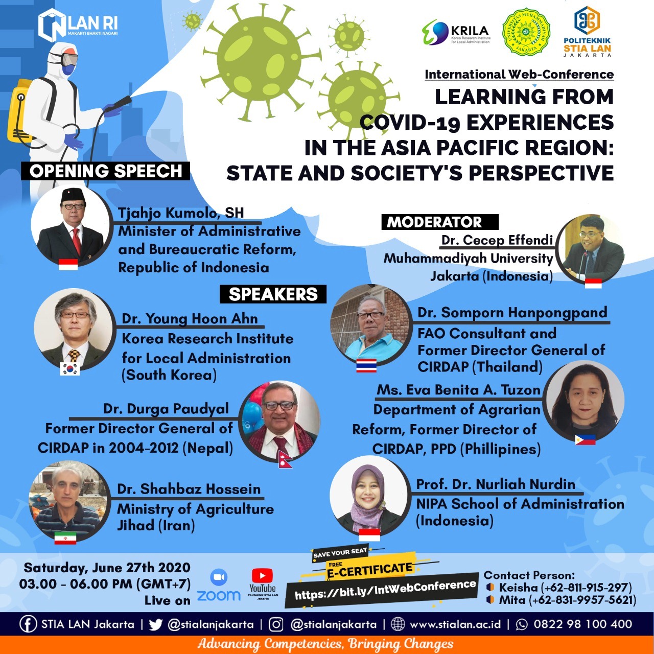 Learning from Covid-19 Experiences in The Asia Pacific Region