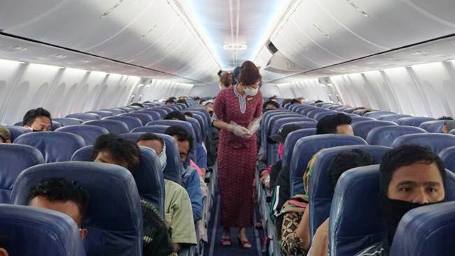 Lion Air Group Menjalankan Pengaturan Sistem Jarak Aman (Physical Distancing) di dalam Kabin Pesawat Udara